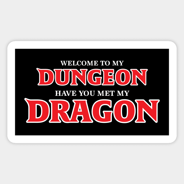 DUNGEON DRAGON Sticker by Bear and Seal